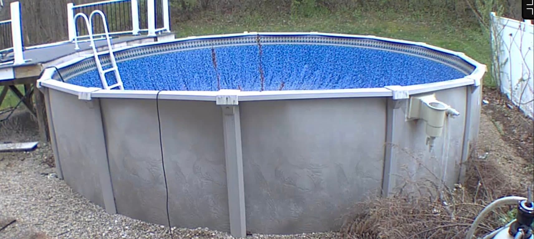 Above-ground pool removal in West Haven, CT